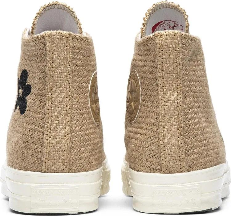 Converse Golf Le Fleur x Chuck 70 High Fabric Weave Sneakers, Tan