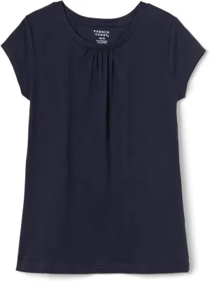 French Toast Girls' Short Sleeve Crewneck T-Shirt Tee